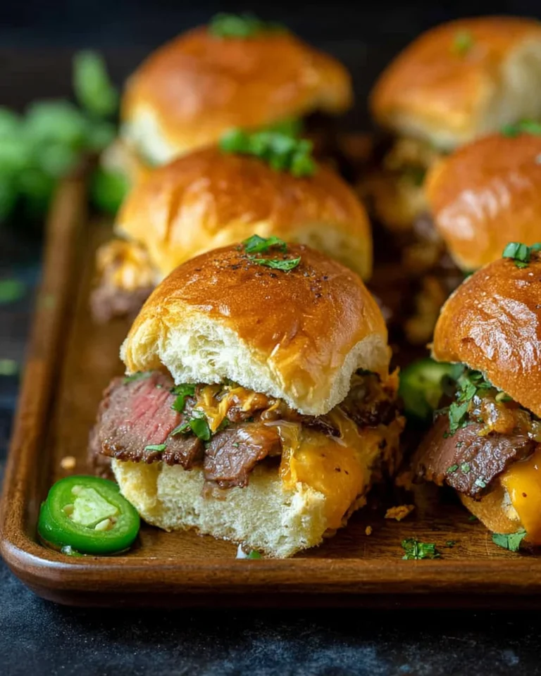 Cowboy Butter Steak Sliders