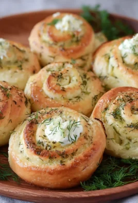 Creamy Pickle Rolls