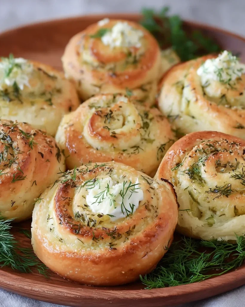 Creamy Pickle Rolls