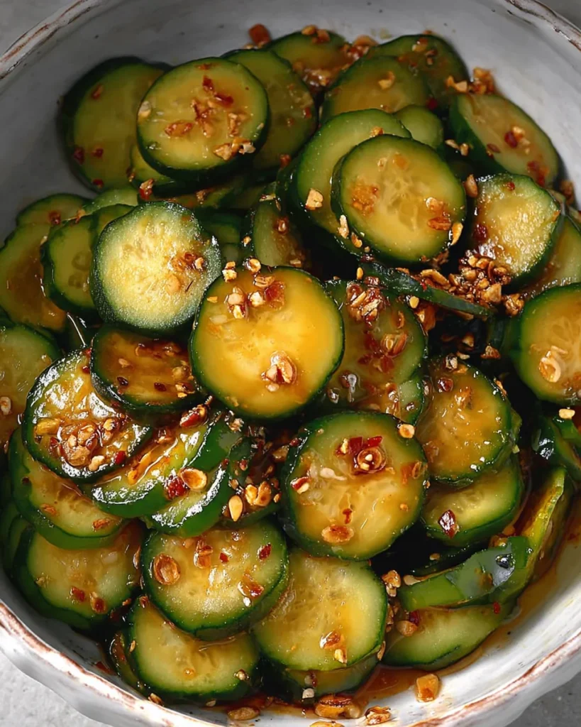 Crunchy Cucumber Salad