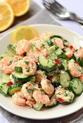 Cucumber Shrimp Salad