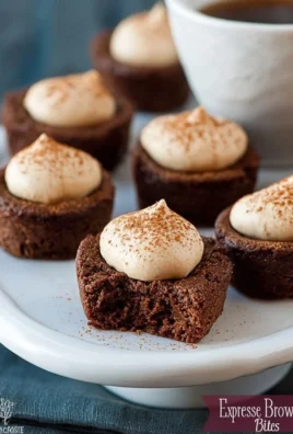 Espresso Brownie Bites