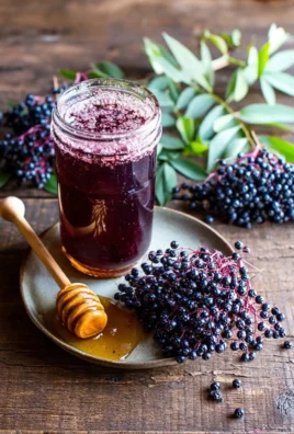 Fermented Elderberry Honey