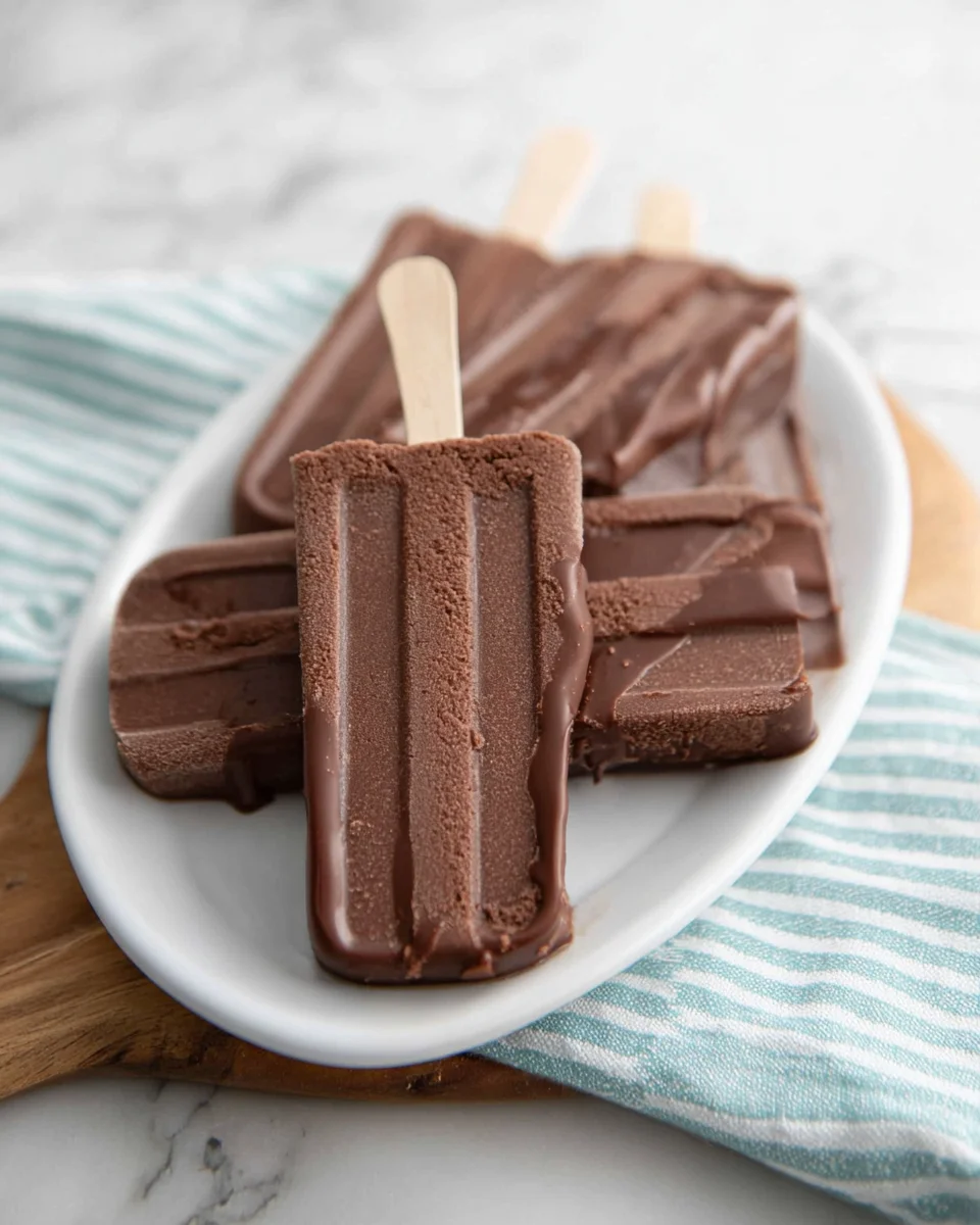 Fudge Popsicles