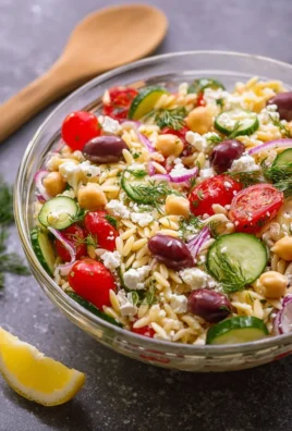 Greek Orzo Salad