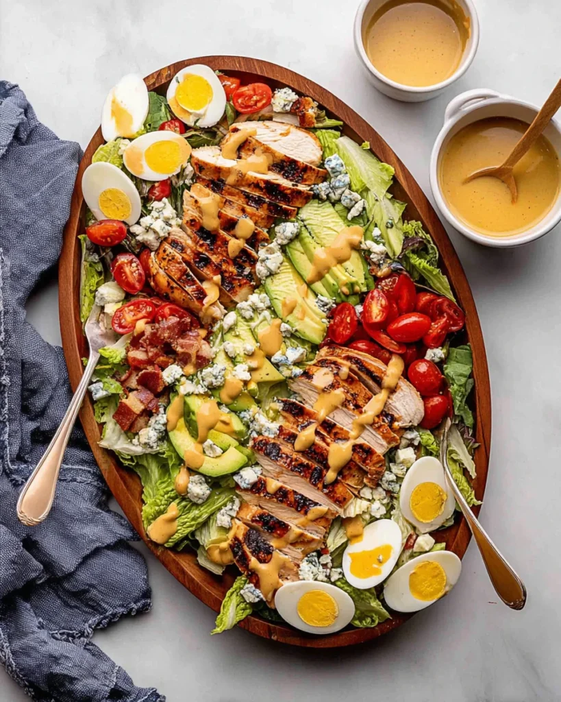 Grilled Chicken Cobb Salad with Honey Dijon