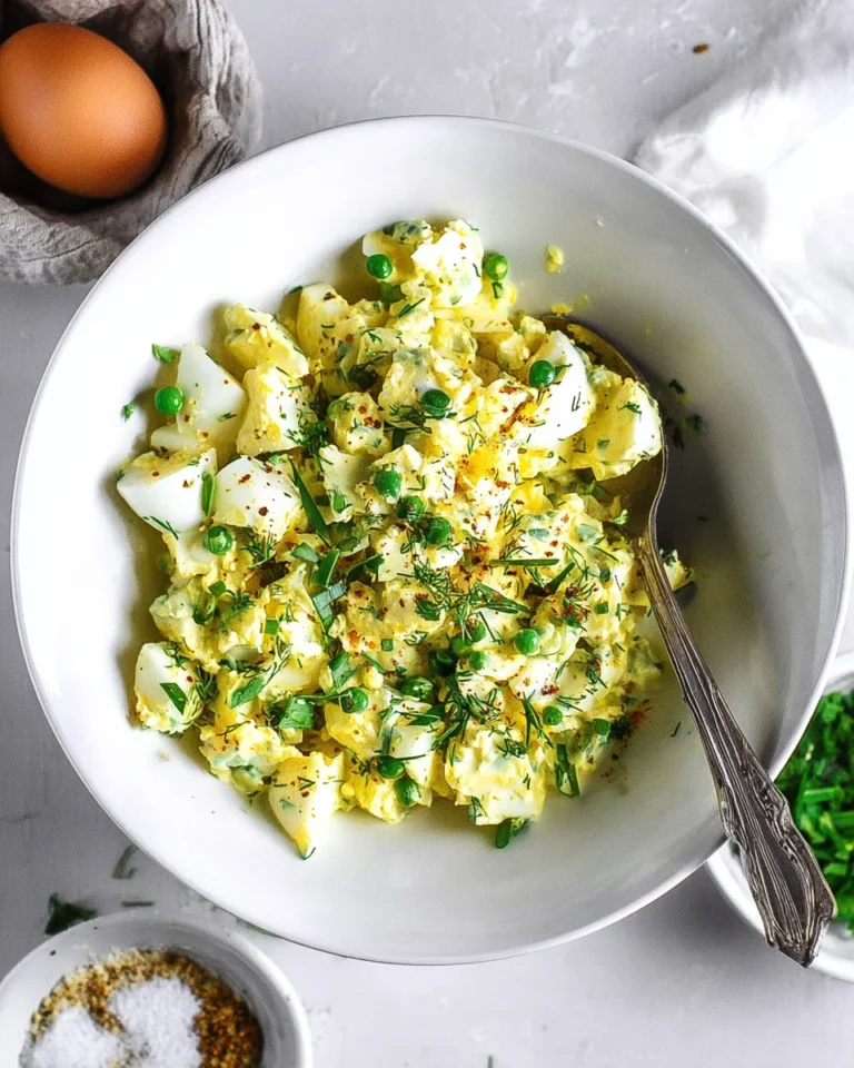 Healthy High Protein Egg Salad With Greek Yogurt