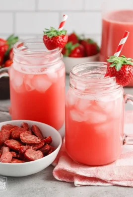 Healthy Pink Drink Strawberry Refresher