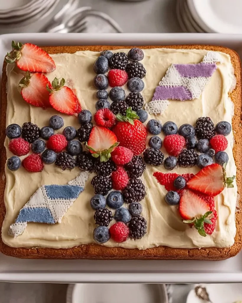 Patchwork Quilt Cake