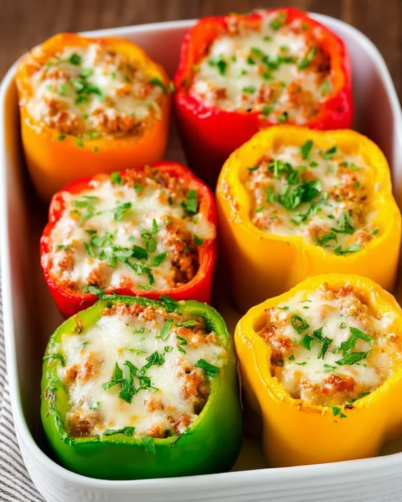 STUFFED BELL PEPPERS