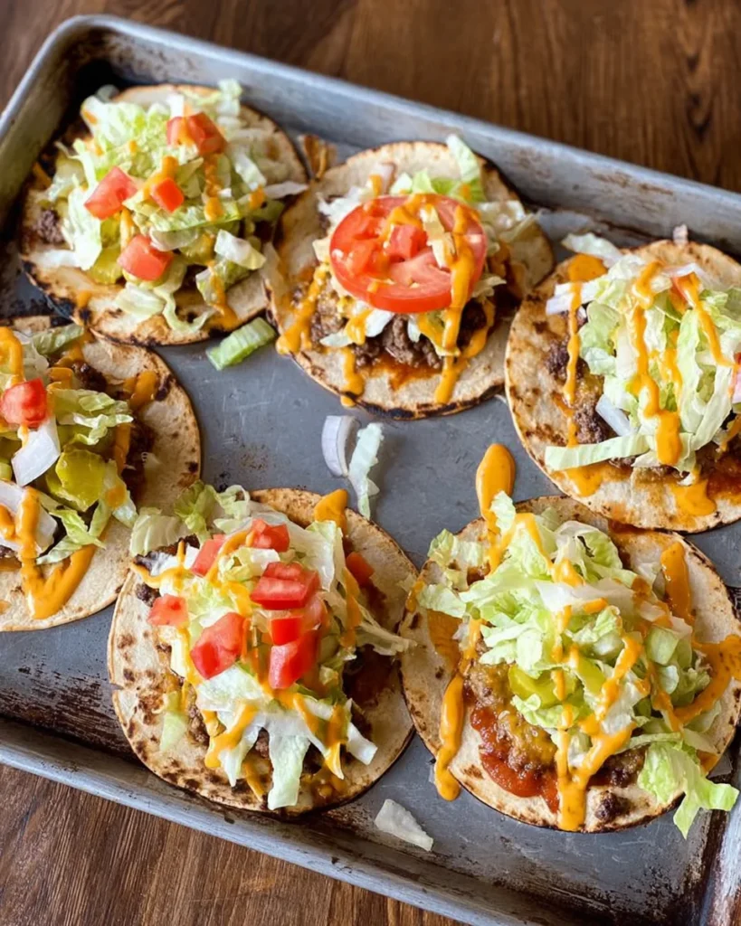 Smash Burger Tacos