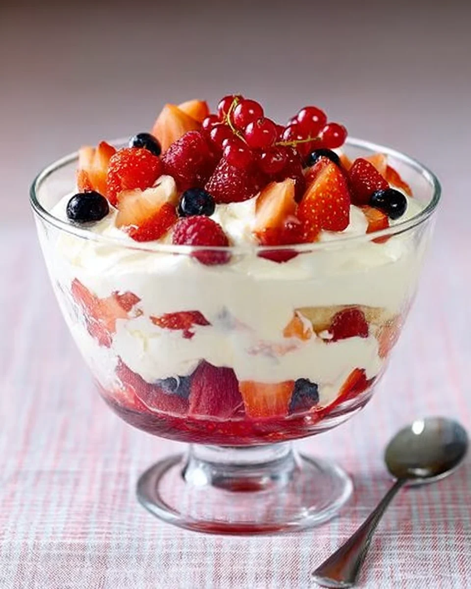 Summer Berry Trifle