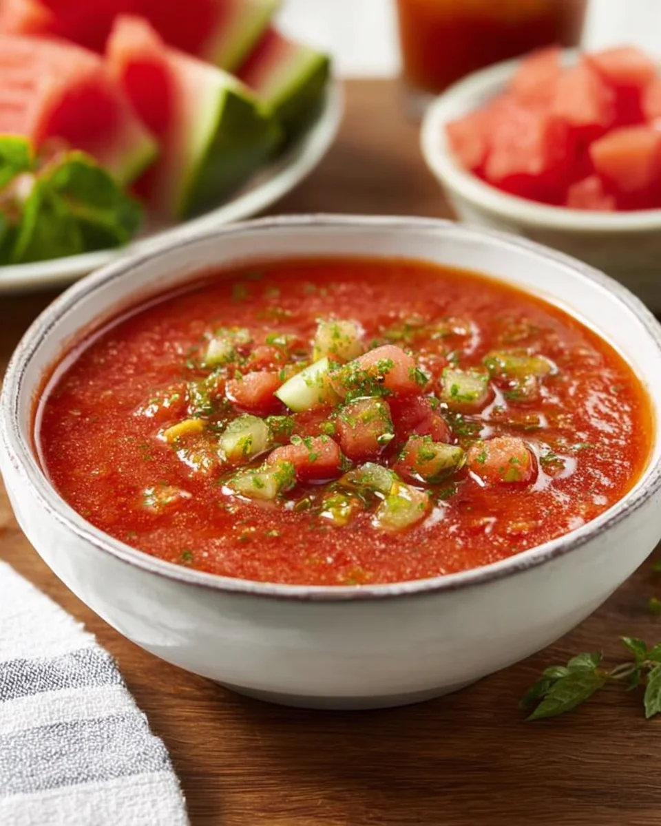 Watermelon Gazpacho