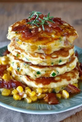 Bacon and Corn Griddle Cakes