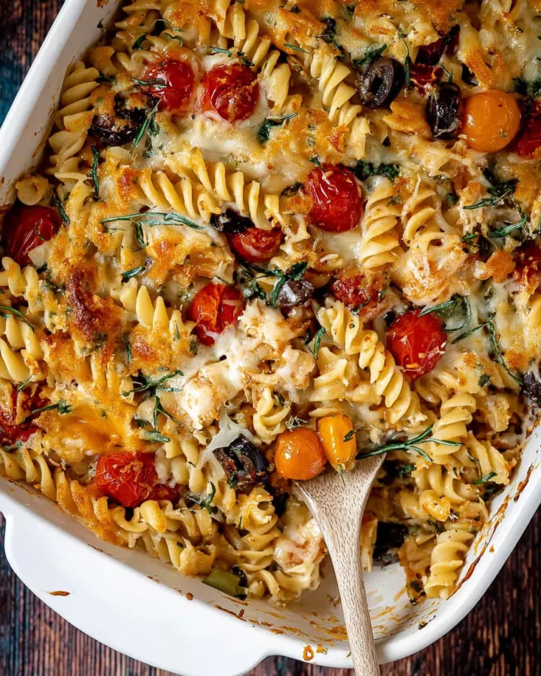 Baked Mediterranean Pasta