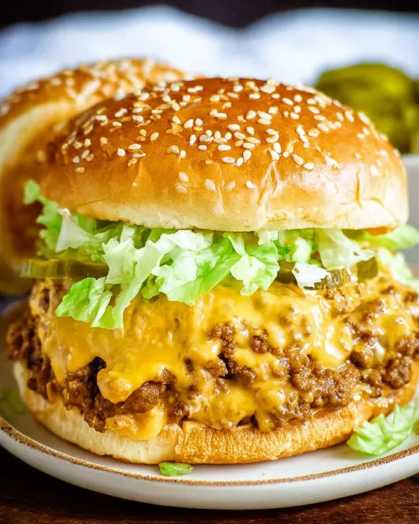 Big Mac Sloppy Joes