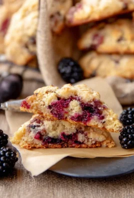 Blackberry Muffin Cookies