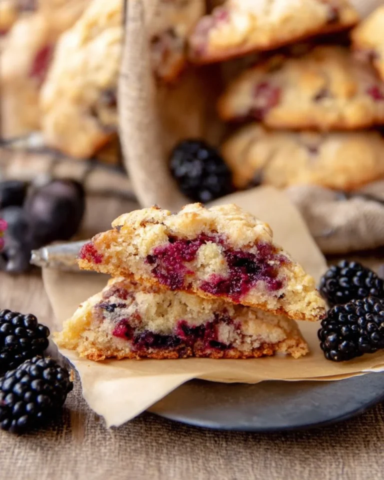 Blackberry Muffin Cookies