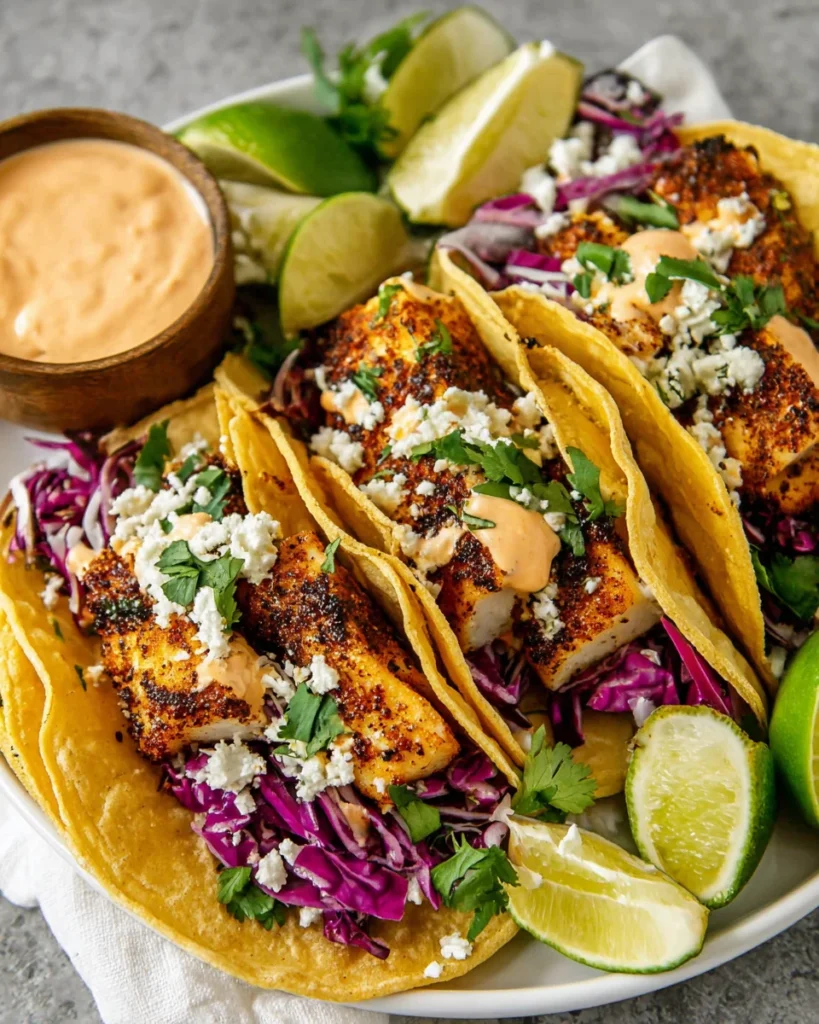 Blackened Fish Tacos