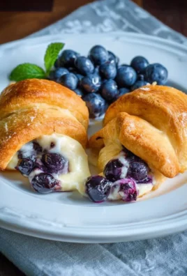 Blueberry Cheesecake Rolls