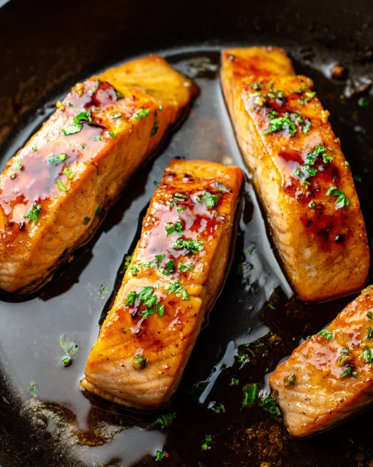 Brown Sugar Glazed Salmon