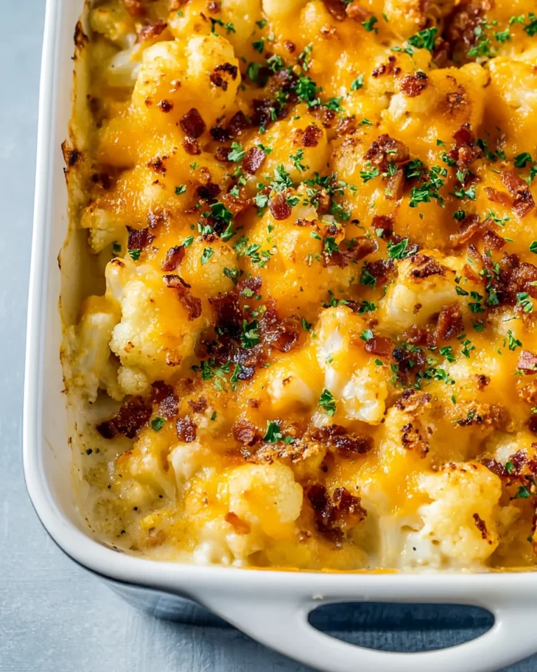 Cheesy Cauliflower Bake