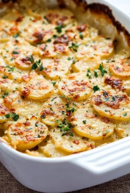 Cheesy Garlic Scalloped Potatoes