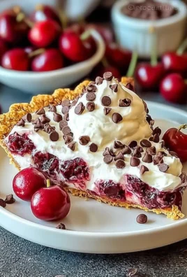 Cherry Chocolate Chip Pie