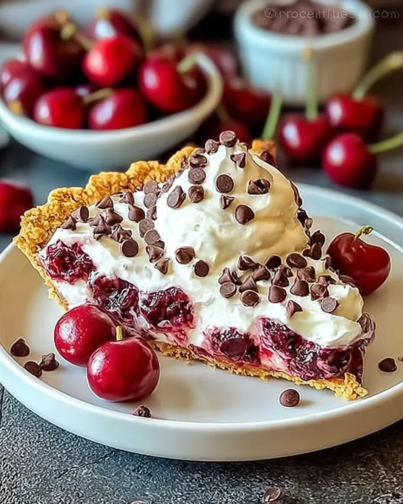 Cherry Chocolate Chip Pie
