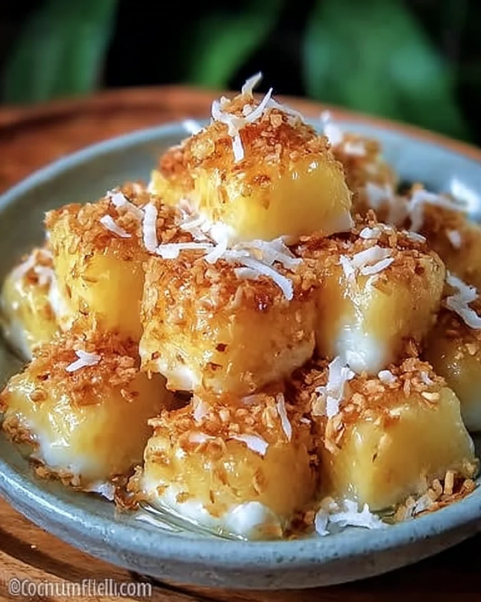 Coconut Pineapple Bites