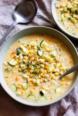 Corn and Zucchini Chowder
