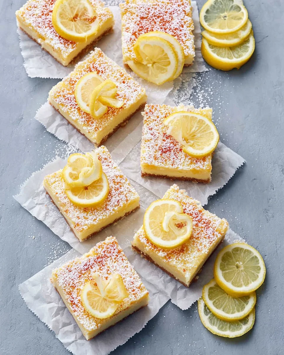 Cream Cheese Lemon Bars