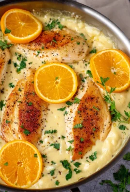 Creamy Lemon Pepper Skillet Chicken