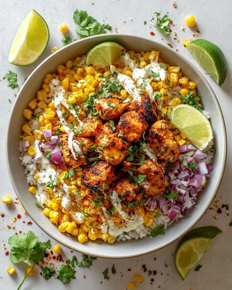Easy Street Corn Chicken Rice Bowl