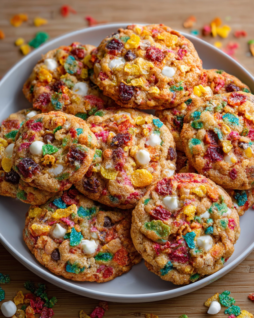 Fruity Pebbles Cookies