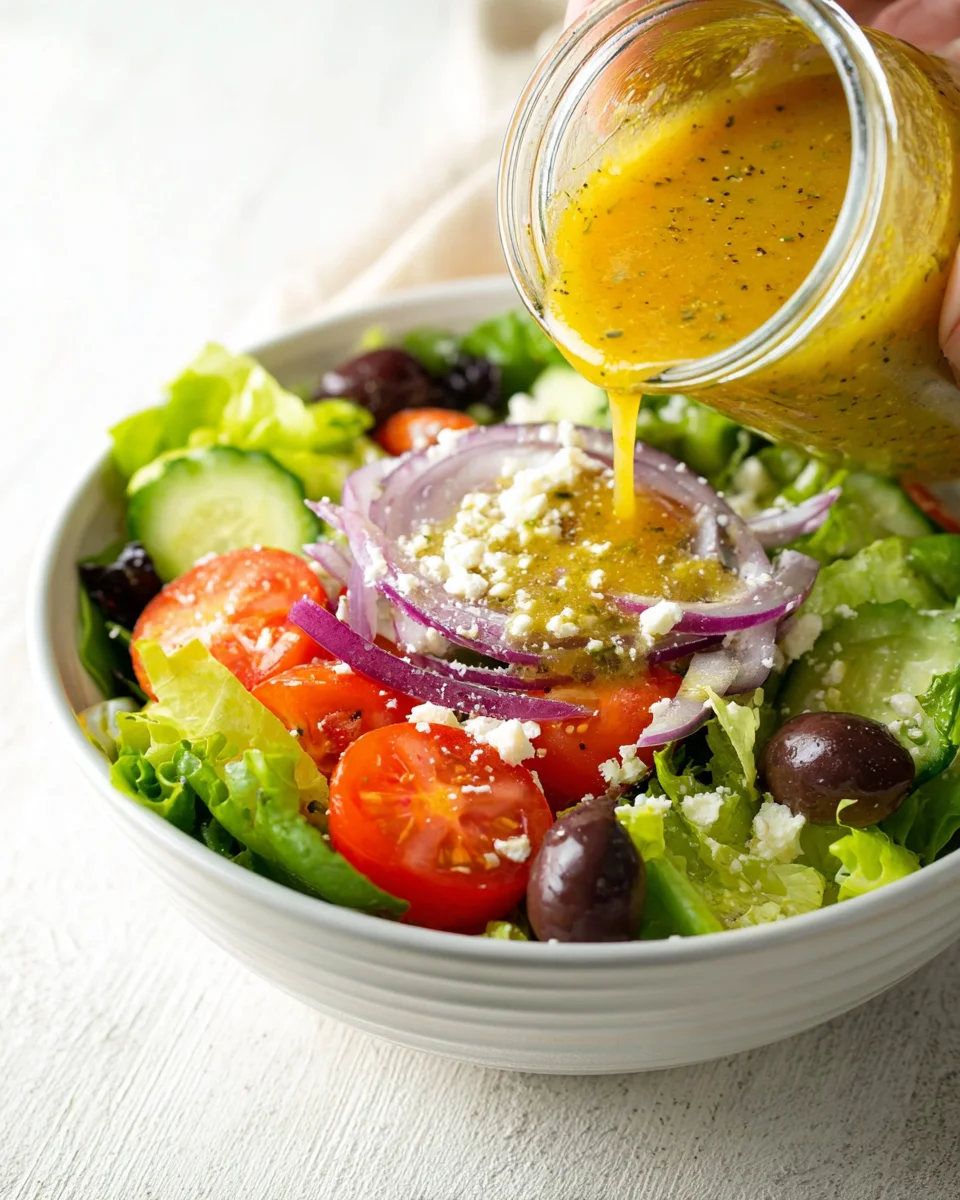 Greek Salad Dressing Recipe