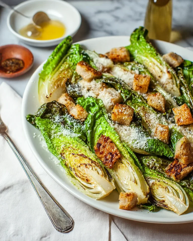 Grilled Caesar Salad