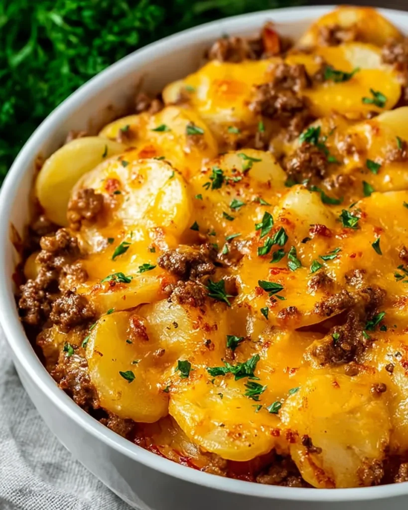Hobo Casserole Ground Beef Recipe
