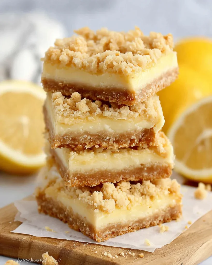 Homemade Lemon Crumb Bars