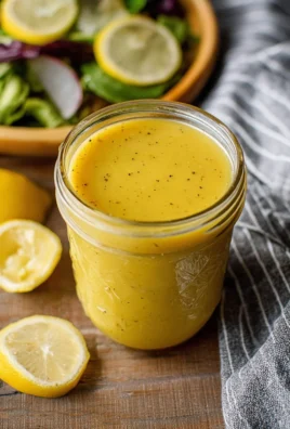 Honey Lemon Vinaigrette Salad Dressing Recipe