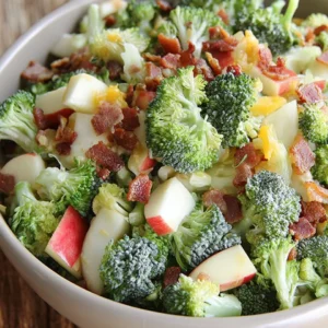 Honeycrisp Apple and Broccoli Salad