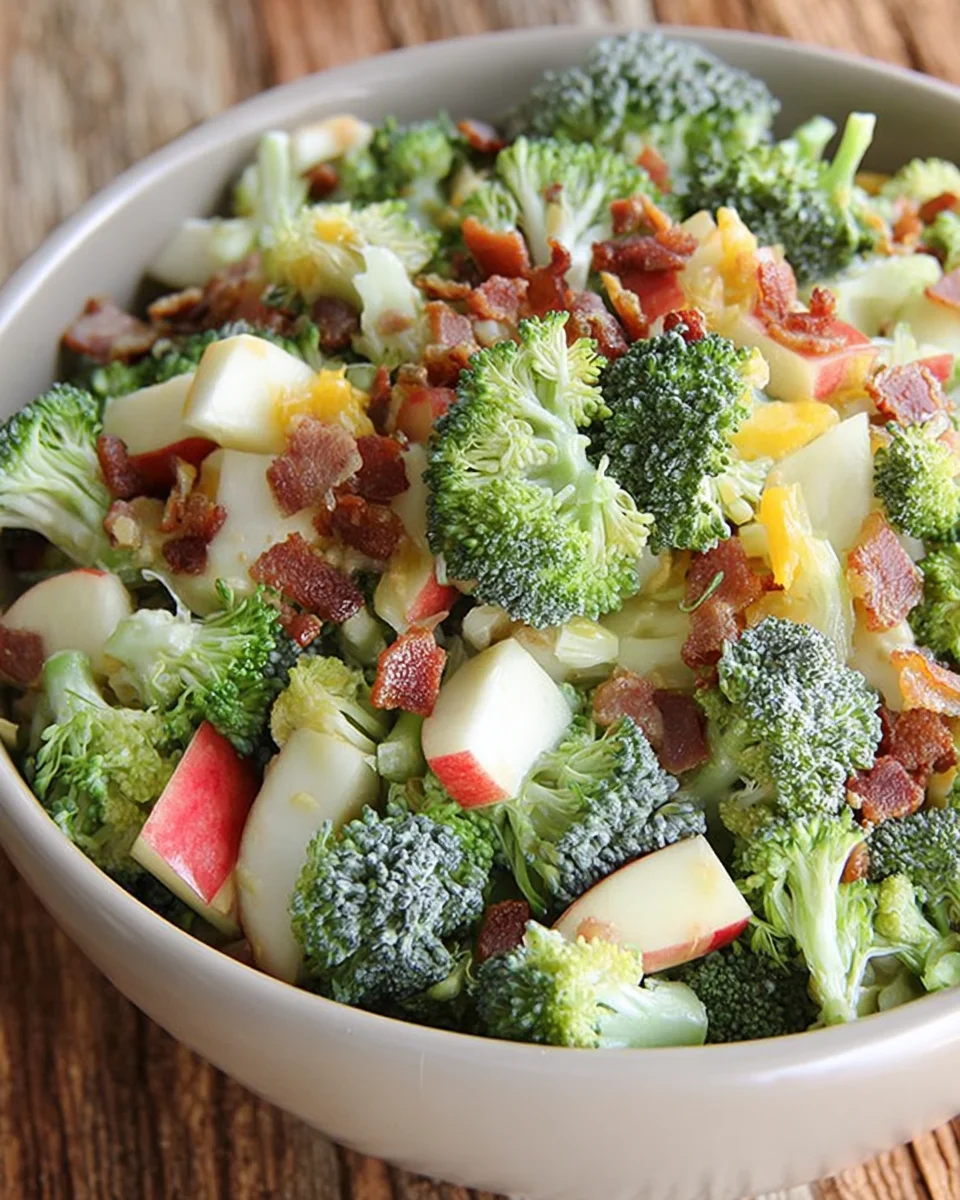 Honeycrisp Apple and Broccoli Salad
