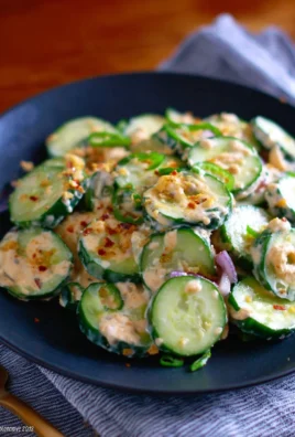 Jalapeno Popper Cucumber Salad