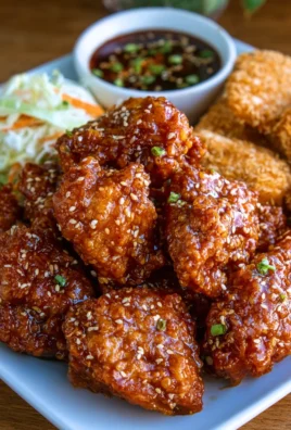 Korean Fried Chicken (Yangnyeom Chicken)