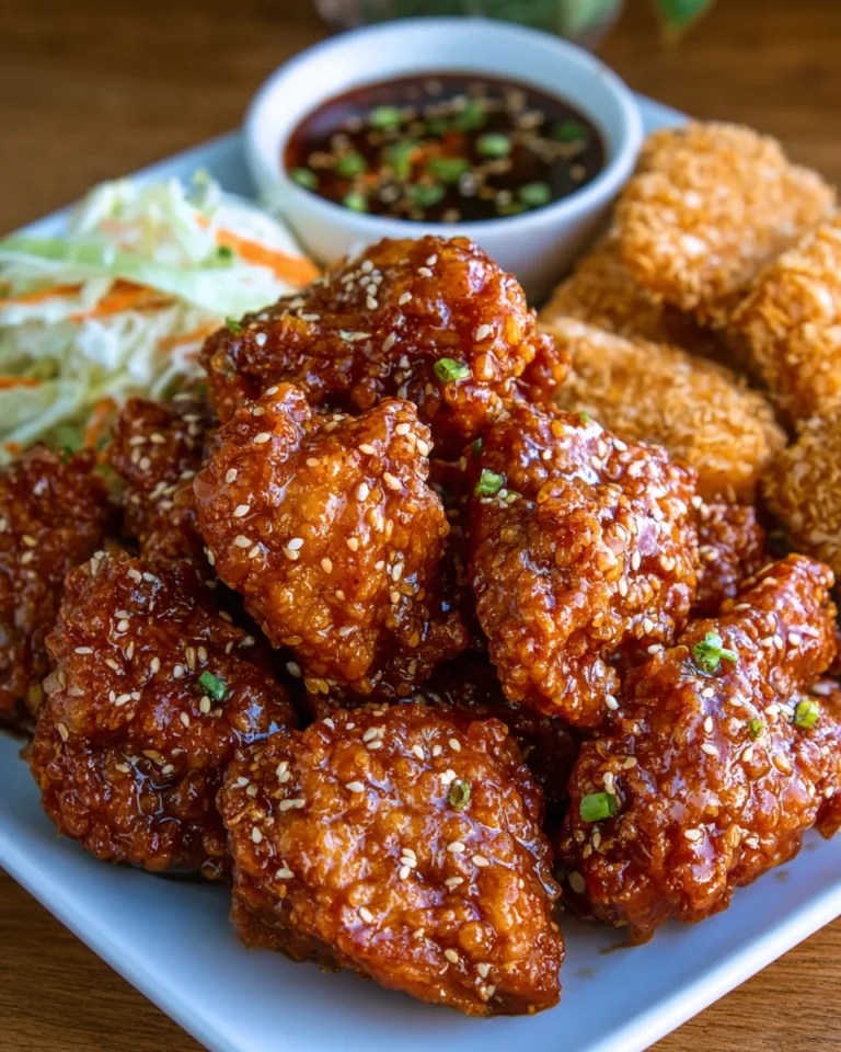 Korean Fried Chicken (Yangnyeom Chicken)