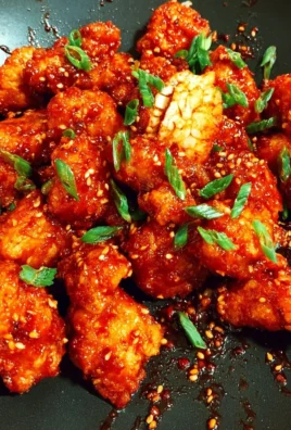Korean Spicy and Sweet Fried Chicken