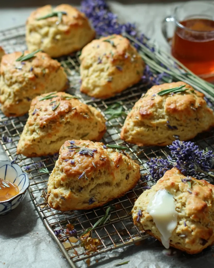 Lavender Honey Scones