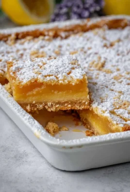 Lavender Lemon Bars