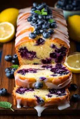 Lemon Blueberry Yogurt Loaf