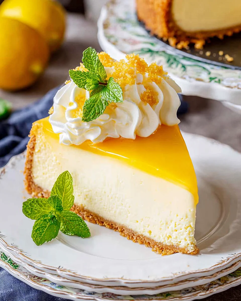Lemon Cheesecake